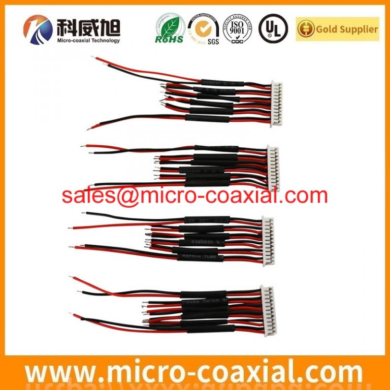 custom I-PEX 20346-025T-31 micro-coxial cable assembly I-PEX 2764-0501-003 eDP LVDS cable Assemblies Vendor