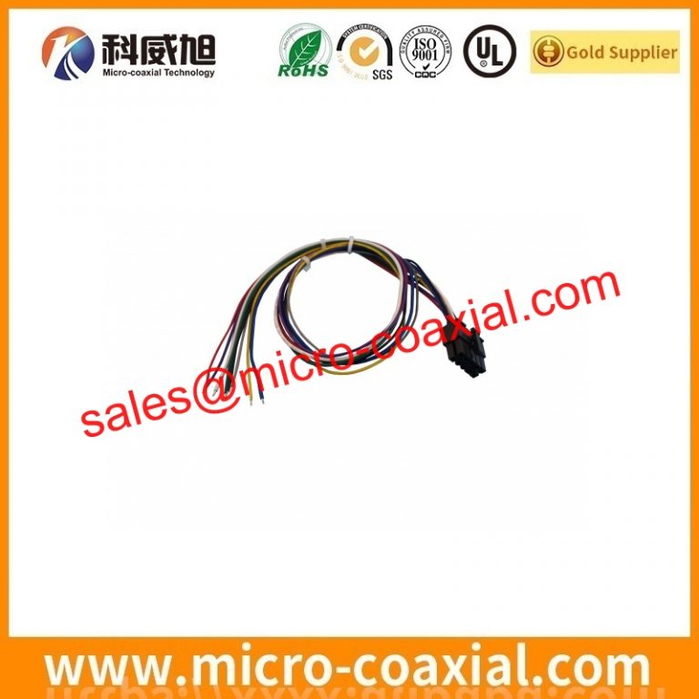 Manufactured I-PEX 20845-040T-01-1 thin coaxial cable assembly I-PEX 1720-014B LVDS cable eDP cable Assemblies manufactory