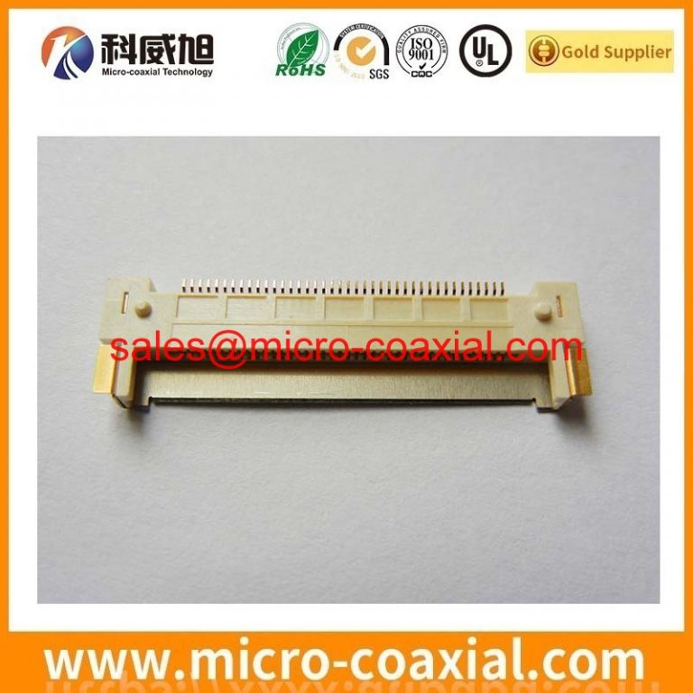 Manufactured I-PEX 20455-A20E-99 micro coaxial connector cable assembly I-PEX 20438-040T-11 LVDS eDP cable assembly Vendor