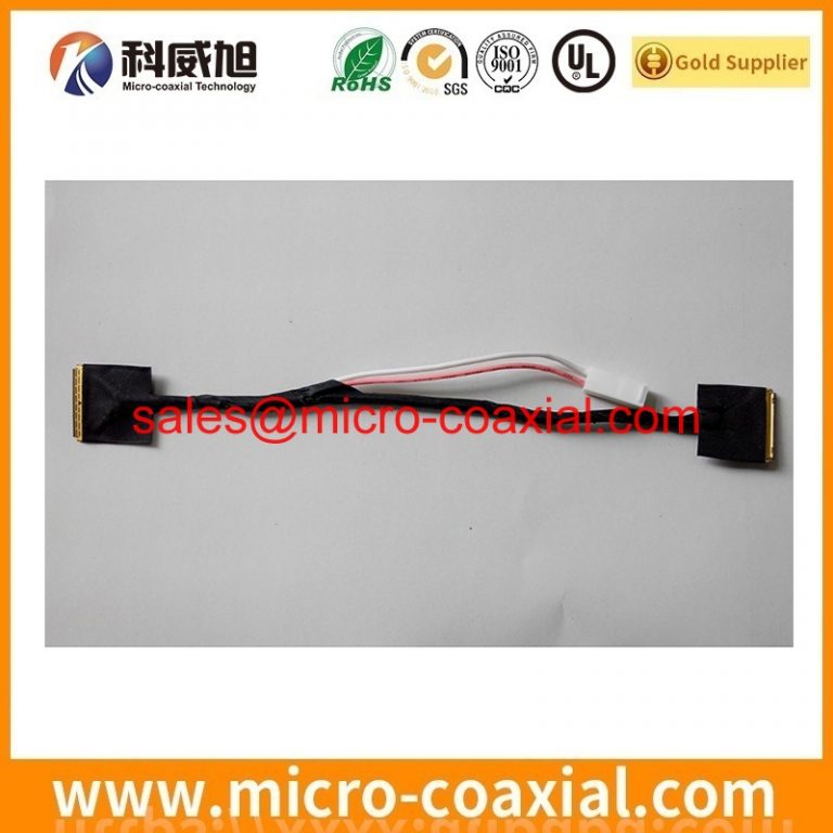 Custom FX16-31P-GND micro coaxial cable assembly I-PEX 2766-0401 LVDS eDP cable Assemblies Factory