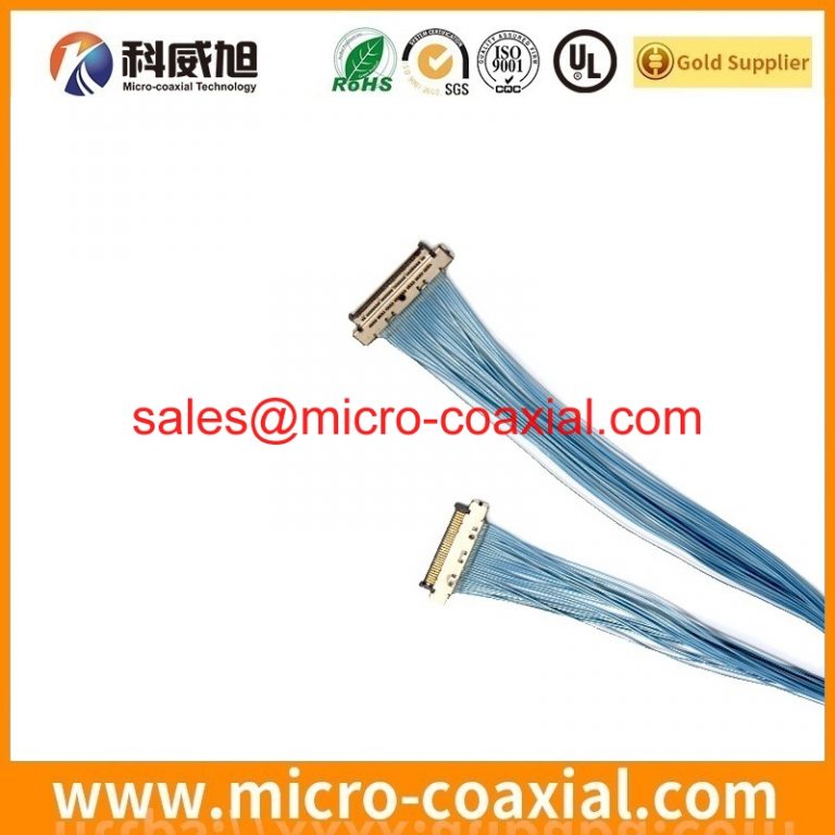custom MDF76URW-30S-1H(55) micro coaxial connector cable assembly FI-WE41P-HFE-E1500 eDP LVDS cable assemblies Manufacturer
