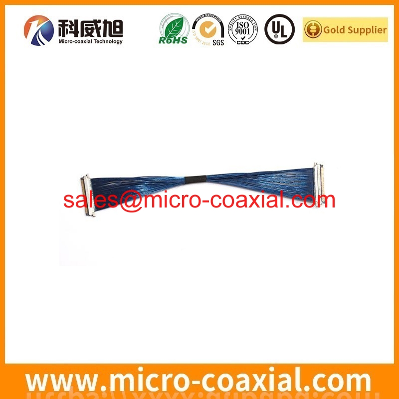 Manufactured I PEX 20346 030T 31 fine micro coax cable I PEX 20373 R30T 06 lvds cable Assembly Factory 2