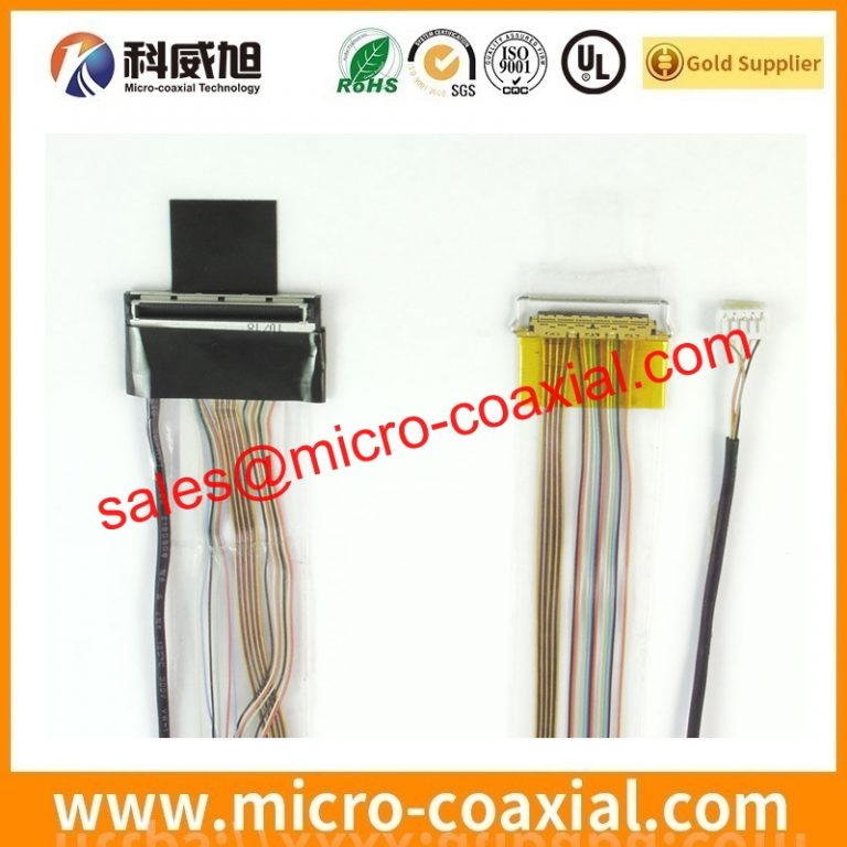 Manufactured LVD-A30SFYG-TP micro-coxial cable assembly I-PEX 20421-041T LVDS eDP cable Assembly manufactory