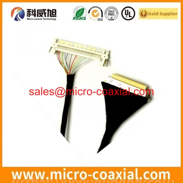Built DF36-15P-SHL micro coax cable assembly I-PEX 20422-031T eDP LVDS cable Assembly manufacturing plant