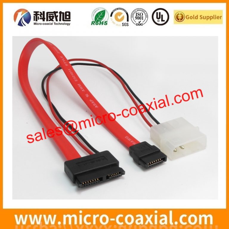 Custom FI-RC3-1B-1E-15000R fine pitch cable assembly I-PEX 20525-210E-02 LVDS eDP cable Assembly Factory