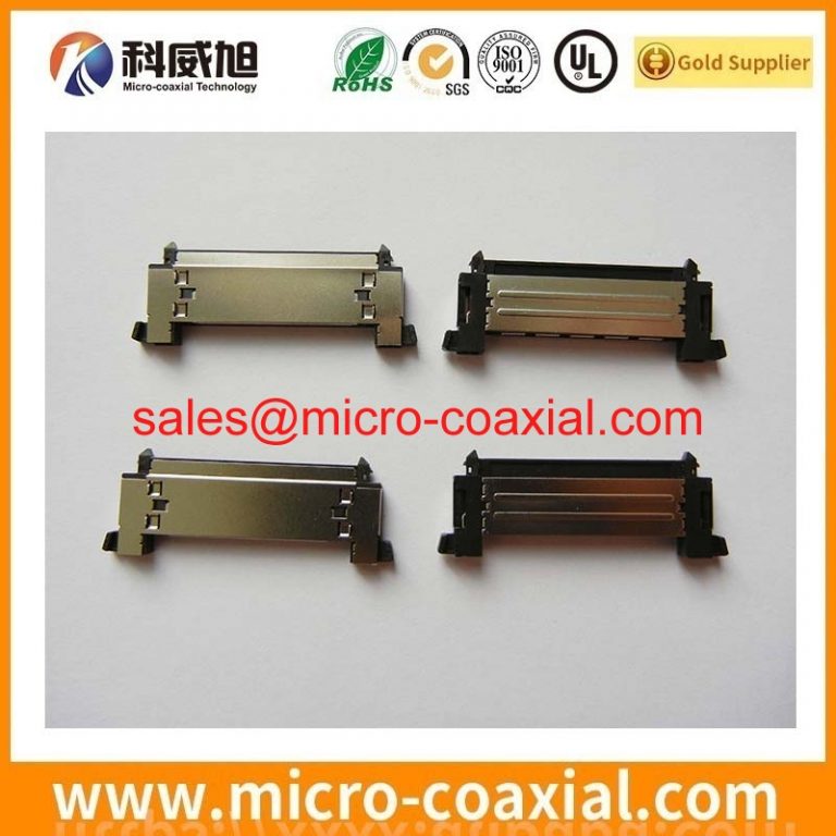 Manufactured DF36A-30S-0.4V(52) Micro Coax cable assembly DF81-50S-0.4H(51) eDP LVDS cable assembly manufacturer