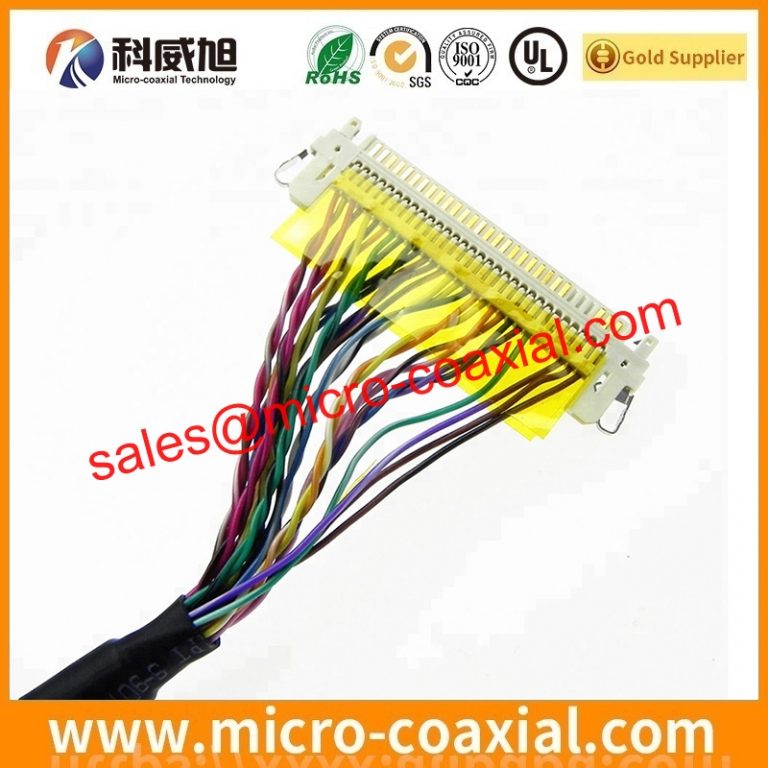 custom I-PEX 20374-R35E-31 fine pitch connector cable assembly I-PEX 20338-Y30T-11F LVDS cable eDP cable Assemblies manufacturing plant