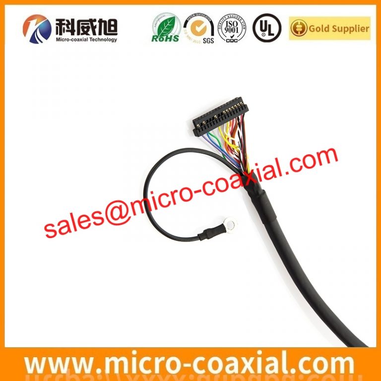 custom I-PEX 20408-Y44T-01F ultra fine cable assembly I-PEX 1720-014B eDP LVDS cable Assemblies Factory