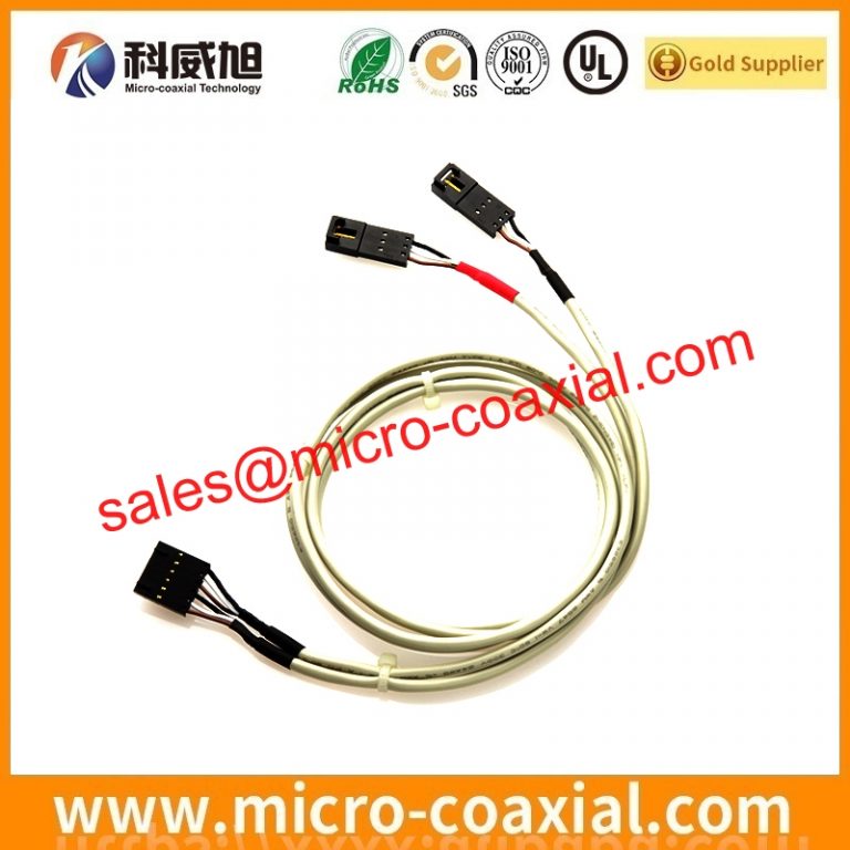 Manufactured I-PEX 20437-040T-01 Micro Coax cable assembly I-PEX 20453-330T-13 LVDS cable eDP cable assembly Factory