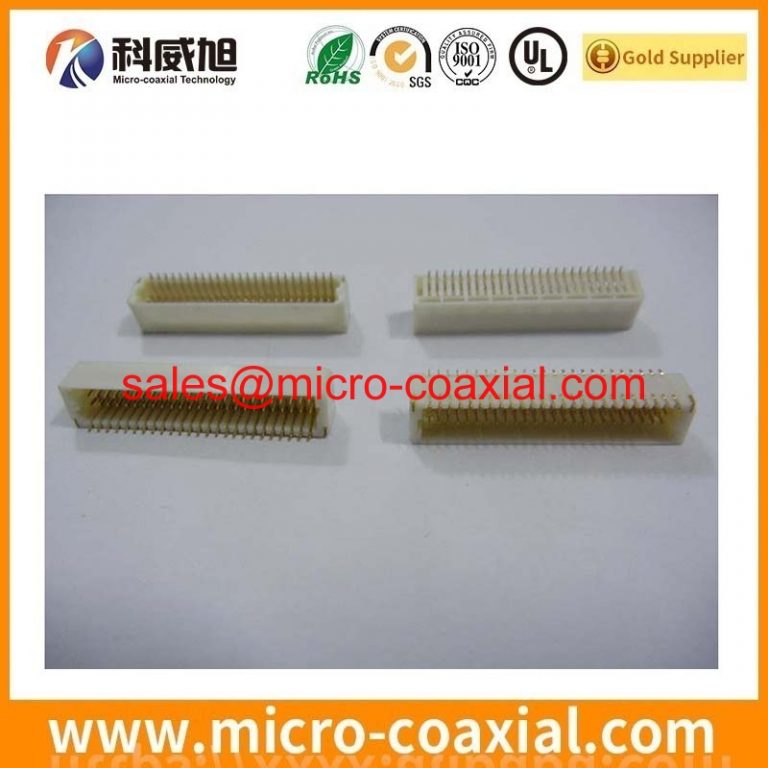 Custom I-PEX 20681 micro-miniature coaxial cable assembly FI-W17P-HFE-E1500 LVDS eDP cable Assembly manufactory