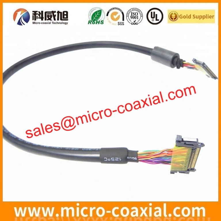 customized I-PEX 20330 MCX cable assembly FX15S-41P-GND eDP LVDS cable Assemblies Vendor