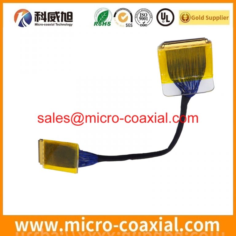 Custom I-PEX 20423-H21E board-to-fine coaxial cable assembly FI-S20P-HFE LVDS cable eDP cable assembly Manufacturing plant