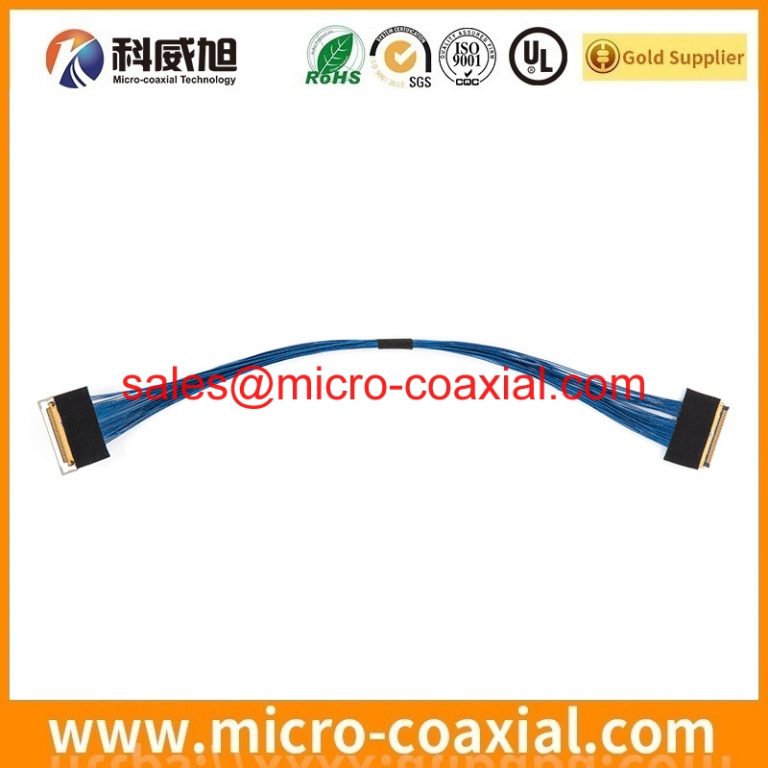 Built FI-JW30S-VF16-R3000 fine-wire coaxial cable assembly I-PEX 20345-040T-32R LVDS eDP cable assembly vendor