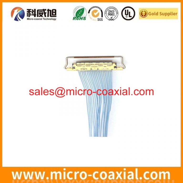 Manufactured I-PEX 3204-0501 micro coaxial connector cable assembly FI-RXE41S-HF-G LVDS cable eDP cable Assembly Manufacturing plant