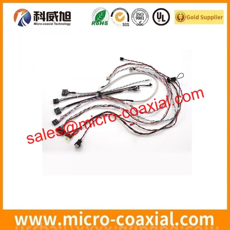 Custom SSL20-10SB Micro-Coax cable assembly I-PEX 20634-212T-02 LVDS cable eDP cable Assembly provider