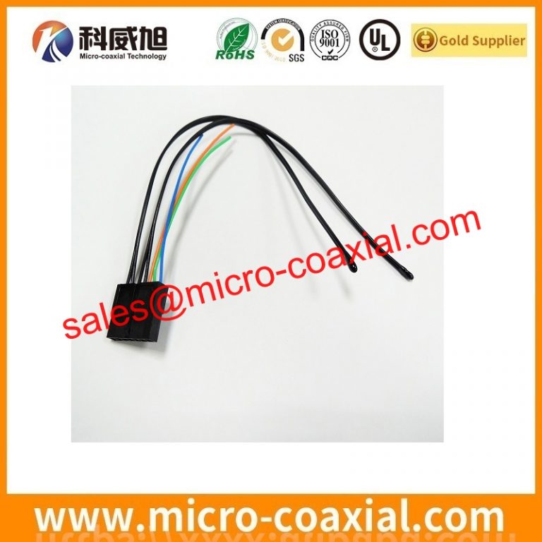 customized I-PEX 3493-0301 thin coaxial cable assembly I-PEX 2182-010-03 LVDS cable eDP cable assemblies Supplier