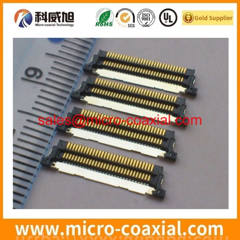 Custom DF56-26P-0.3SD(51) fine pitch connector cable assembly DF81-30P-SHL eDP LVDS cable assemblies factory