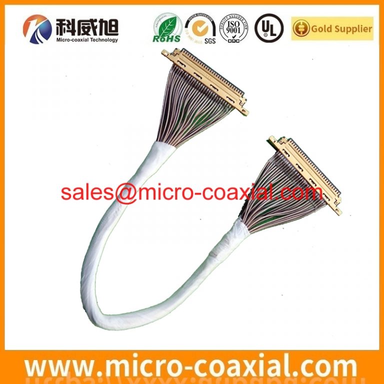 Custom FX15S-51S-0.5SH MCX cable assembly USL00-30L-A eDP LVDS cable assemblies Manufactory