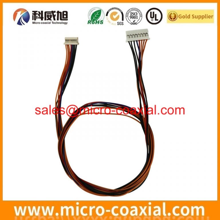 Custom FI-S6P-HFE-E1500 thin coaxial cable assembly I-PEX 2182-010-03 LVDS eDP cable Assembly Vendor