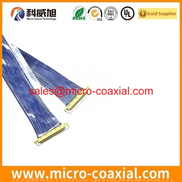 Manufactured FIS004C00111981 Micro-Coax cable assembly DF56-50S-0.3V(51) eDP LVDS cable Assembly manufactory