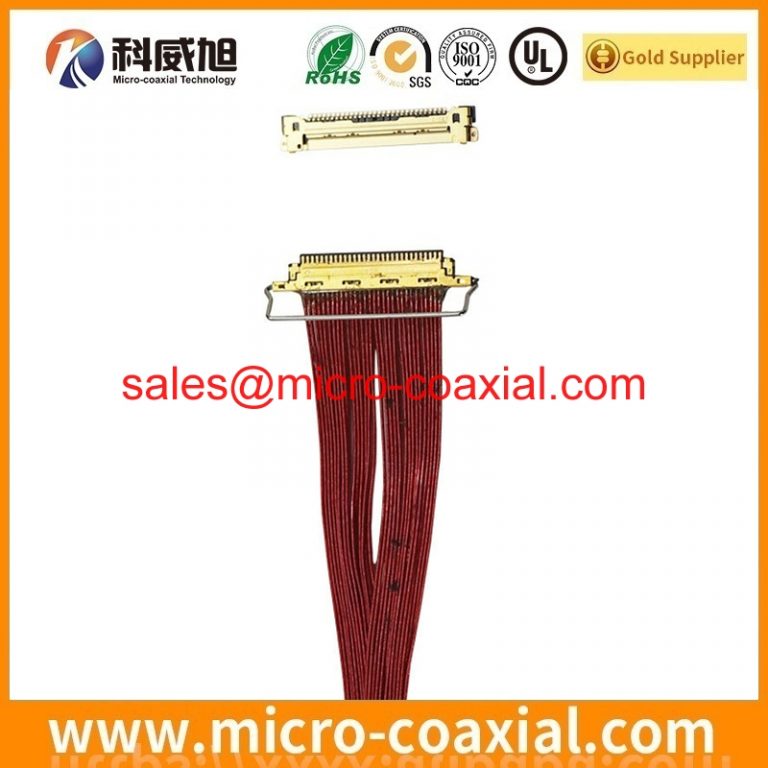 customized I-PEX 20323-040E-12 fine pitch harness cable assembly FX15-3032PCFA eDP LVDS cable Assemblies manufactory