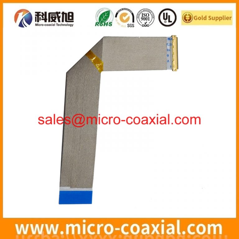 custom I-PEX 2764-0501-003 micro coaxial cable assembly I-PEX 20322-040T-11 eDP LVDS cable assemblies Manufacturer