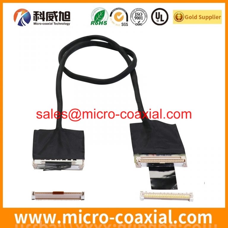 custom I-PEX 20682 micro-coxial cable assembly FI-RNC3-1B-1E-15000-T eDP LVDS cable assembly Factory