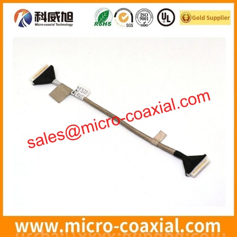 Custom DF81-30P-SHL(52) micro coaxial cable assembly FI-JW40C-C-R3000 LVDS cable eDP cable Assembly manufacturer