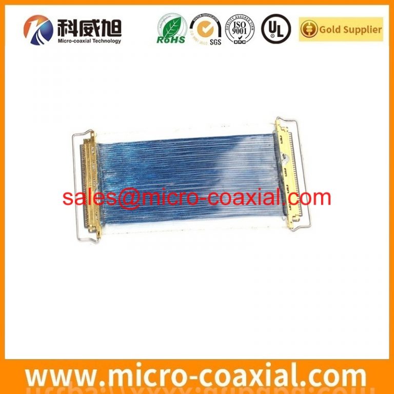 Custom FI-S15S micro flex coaxial cable assembly I-PEX 20454-330T eDP LVDS cable assemblies Manufacturer