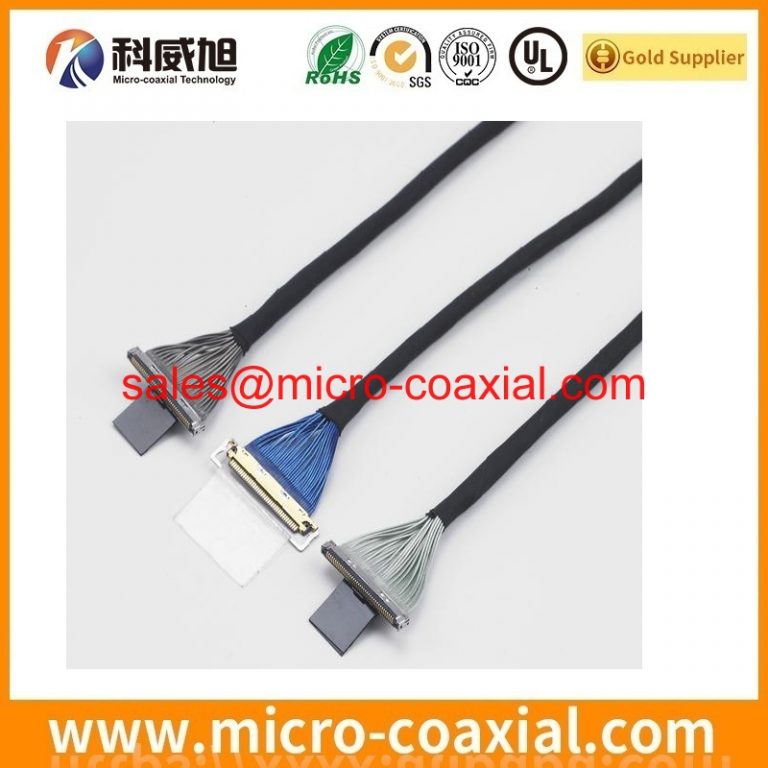 custom I-PEX 20345 fine pitch cable assembly DF36-30P-0.4SD(51) eDP LVDS cable assemblies Manufacturer