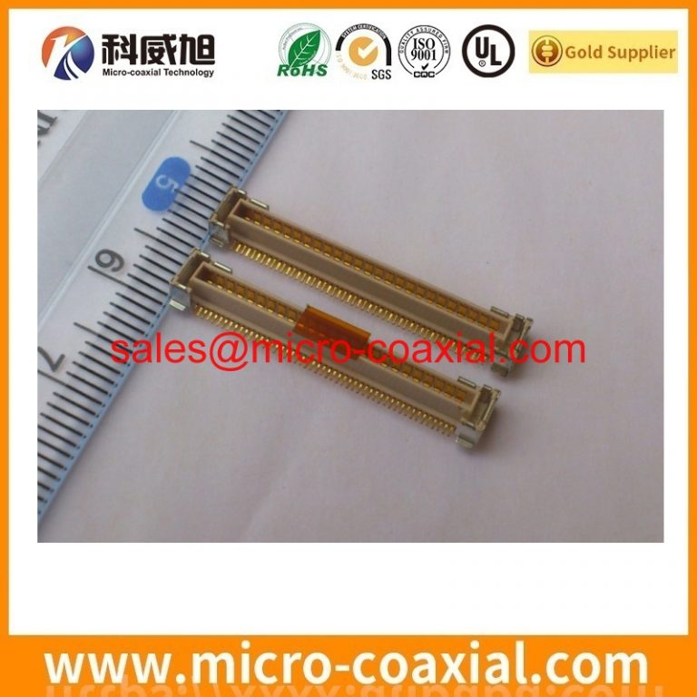 custom FI-RE51CL-SH2-3000 Fine Micro Coax cable assembly I-PEX 20423-H41E eDP LVDS cable assemblies Manufacturing plant