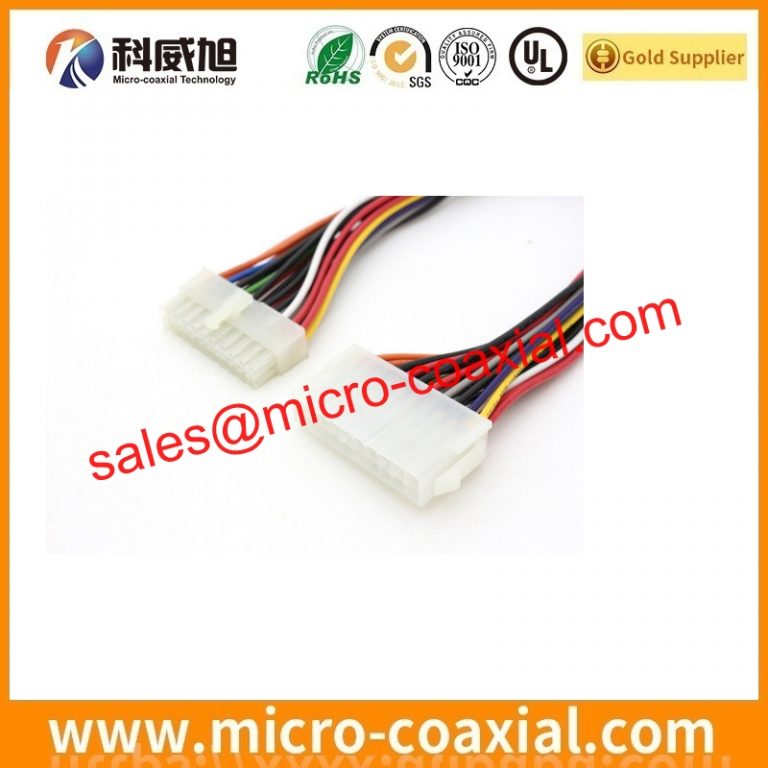 custom DF80-30P-SHL(52) micro coaxial connector cable assembly FI-S25P-HFE-E1500 eDP LVDS cable Assemblies provider