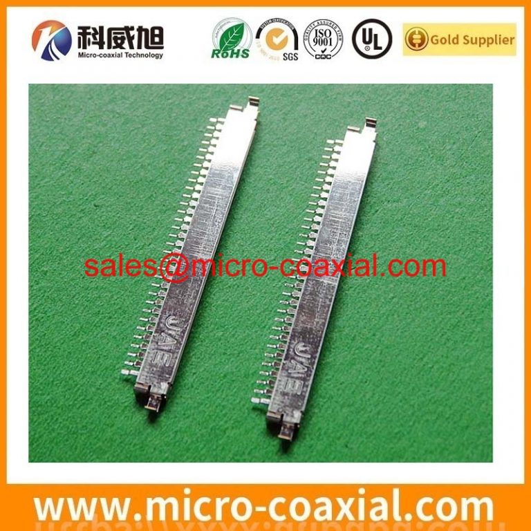 custom I-PEX 2576-140-00 thin coaxial cable assembly FI-RE51S-HF-J-R1500 LVDS cable eDP cable assembly manufacturer