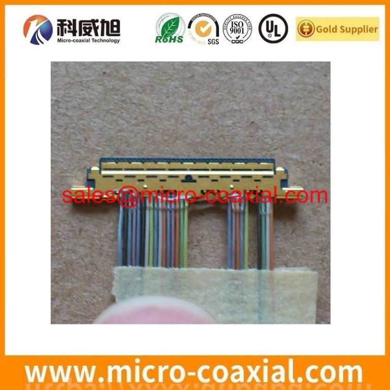 Custom FI-JW40S-VF16 fine pitch connector cable assembly FI-X30HL LVDS eDP cable assembly provider