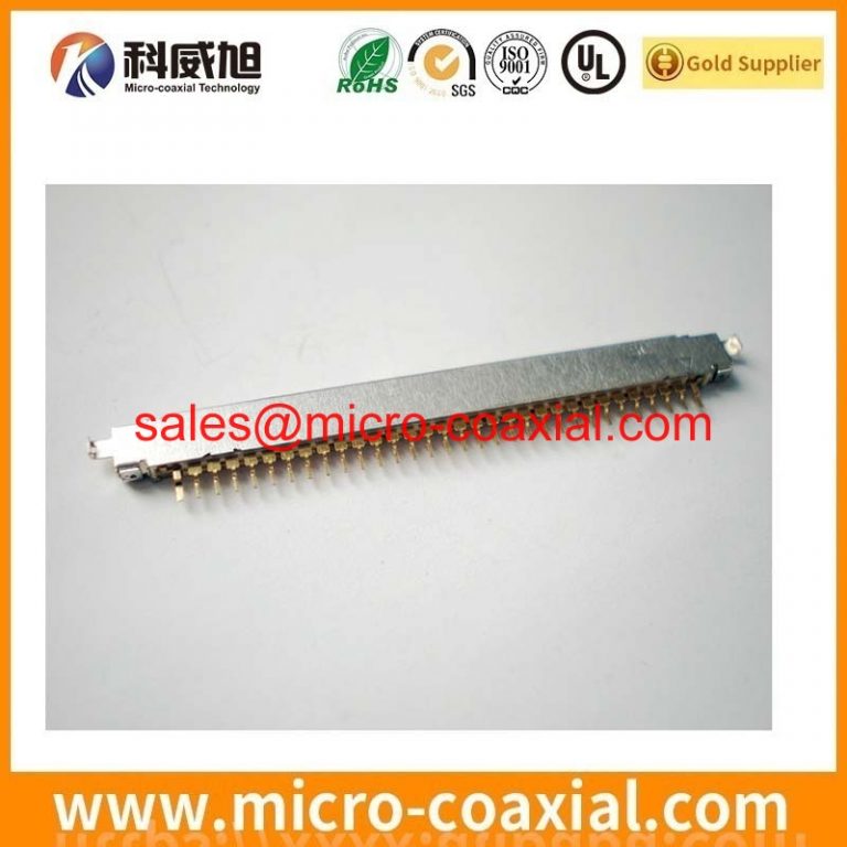 custom I-PEX 20320-040T-11 micro-miniature coaxial cable assembly I-PEX 20324-032E-11 eDP LVDS cable assembly Manufacturing plant