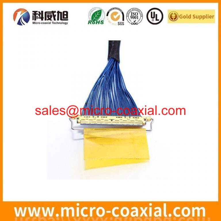 customized I-PEX 20186 SGC cable assembly FI-JW34C-B LVDS eDP cable assembly Manufactory