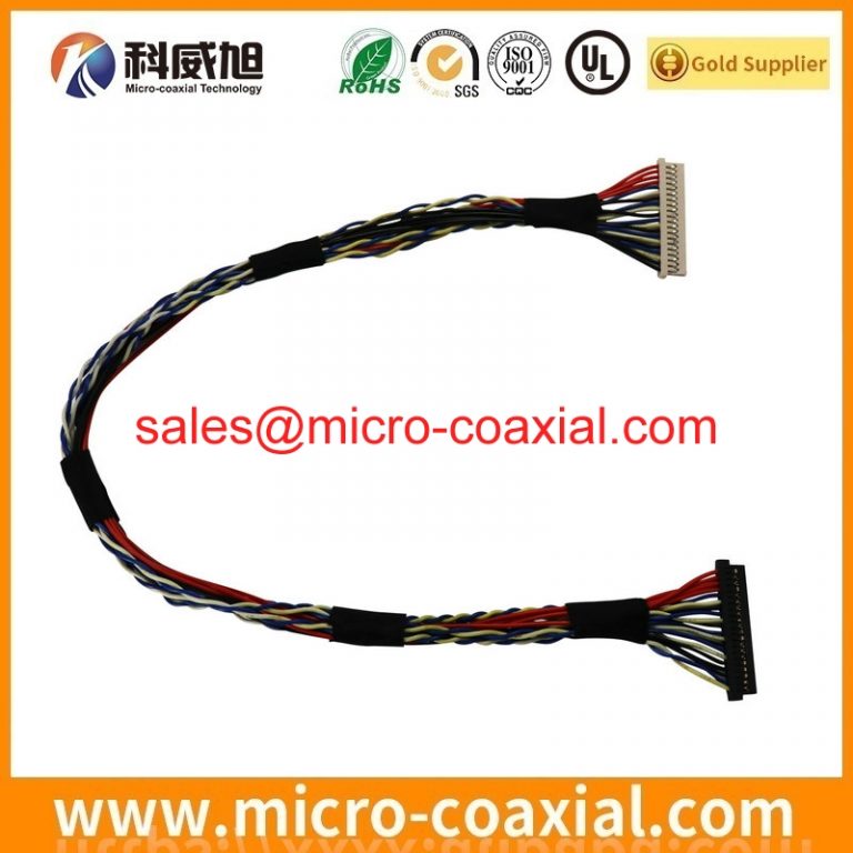 Built FI-RE51S-VF board-to-fine coaxial cable assembly FX15M-31S-0.5SH(30) LVDS eDP cable assembly Manufactory