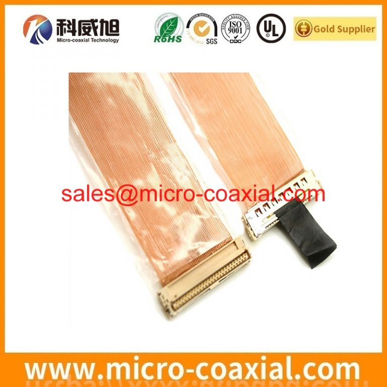 customized FISE20C00107799-RK thin coaxial cable assembly I-PEX 20533-030E eDP LVDS cable Assembly Provider