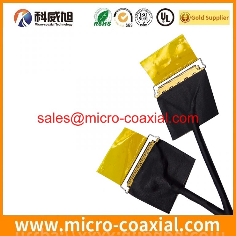 Manufactured DF36-20P-SHL Micro-Coax cable assembly DF81-30S-0.4H(52) LVDS eDP cable assemblies Factory