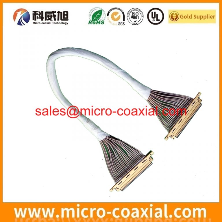 Custom FI-S30S Fine Micro Coax cable assembly I-PEX 1978-0101S LVDS cable eDP cable Assembly provider