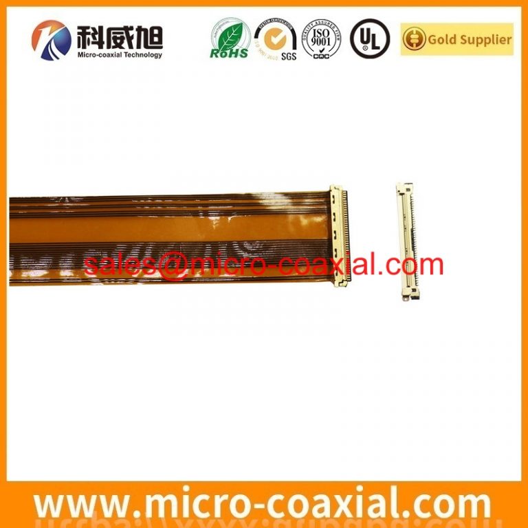 Manufactured I-PEX 2182 micro flex coaxial cable assembly USL00-20L-B LVDS eDP cable assemblies manufactory