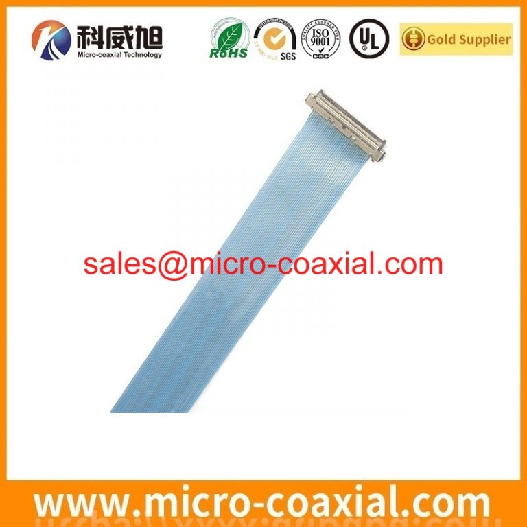 custom I-PEX 20319-050T-11 micro coaxial cable assembly JF08R0R041010UA eDP LVDS cable assembly vendor