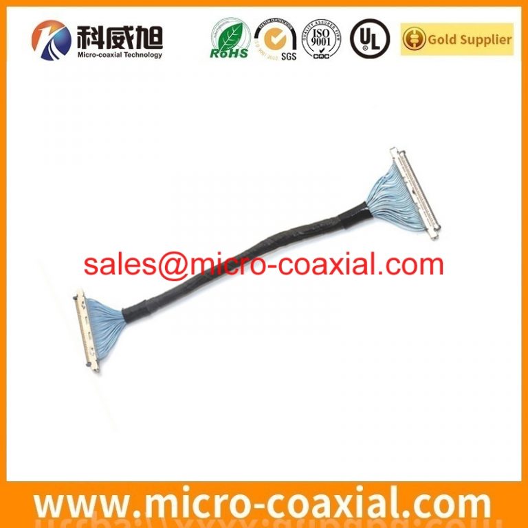 Built DF81-50S-0.4H(52) board-to-fine coaxial cable assembly FI-JW50C-BGB-SA-6000 LVDS cable eDP cable assembly Supplier