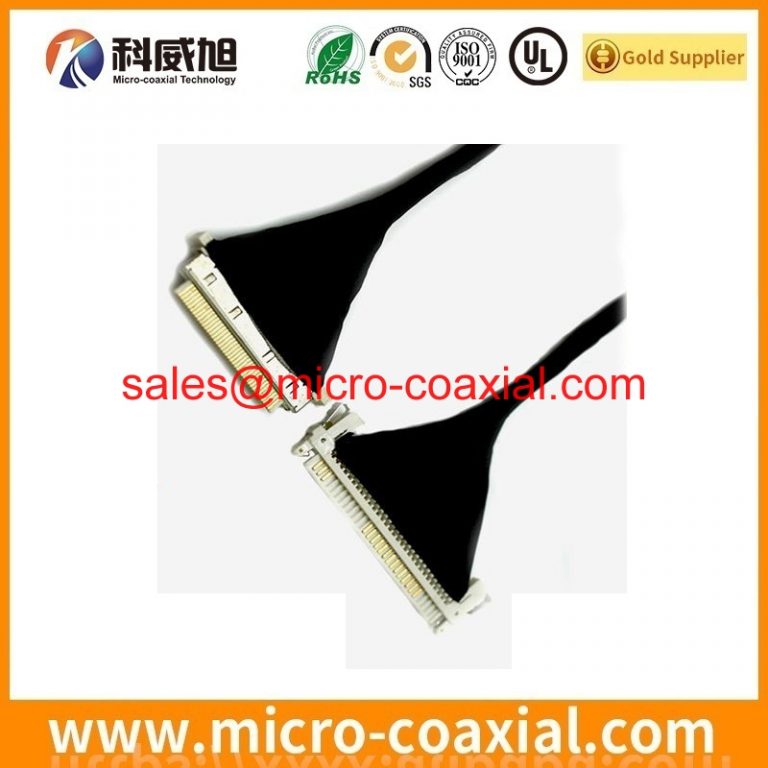 Custom FI-JW50S-VF16C-R3000 micro-miniature coaxial cable assembly FX16-21S-0.5SH eDP LVDS cablerer