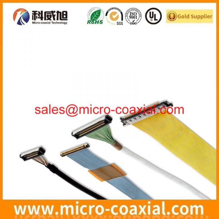 customized XSL00-48L-A Fine Micro Coax cable assembly I-PEX 20346-015T-31 LVDS cable eDP cable assemblies Manufacturer
