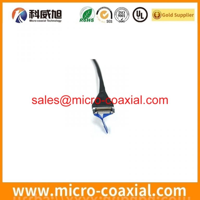 customized I-PEX 20847-040T-01 Micro Coaxial cable assembly I-PEX 20411-030U LVDS cable eDP cable assembly Factory