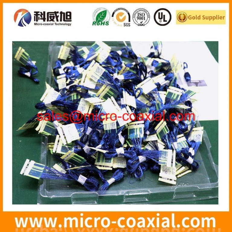 Manufactured 2023344-3 SGC cable assembly I-PEX 20834 eDP LVDS cable Assemblies manufacturing plant
