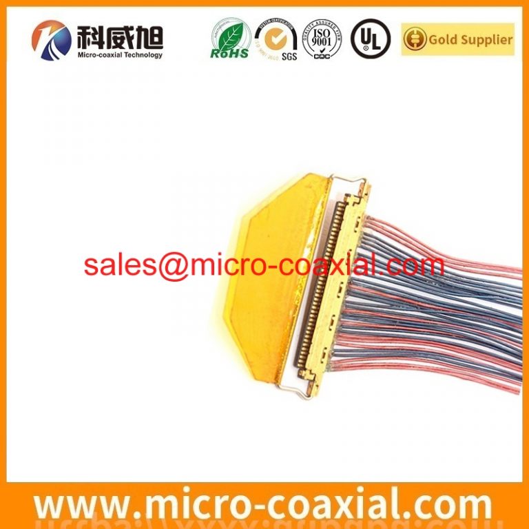 custom FI-JW40C-CGB-S1-90000 micro flex coaxial cable assembly FI-W7S LVDS cable eDP cable assemblies Vendor