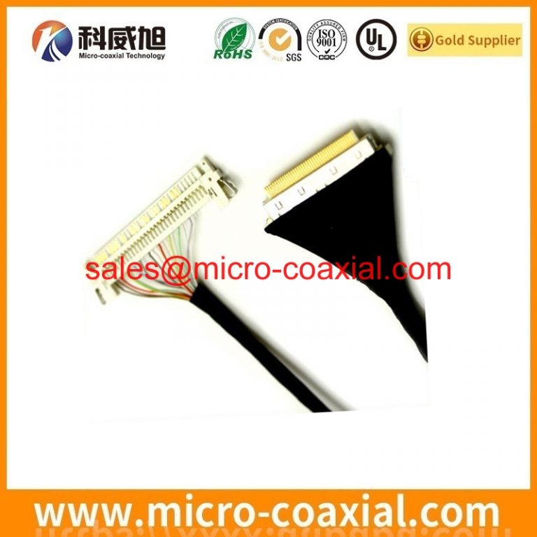 customized I-PEX 20346 micro coaxial cable assembly I-PEX 20504 LVDS eDP cable assembly manufacturer