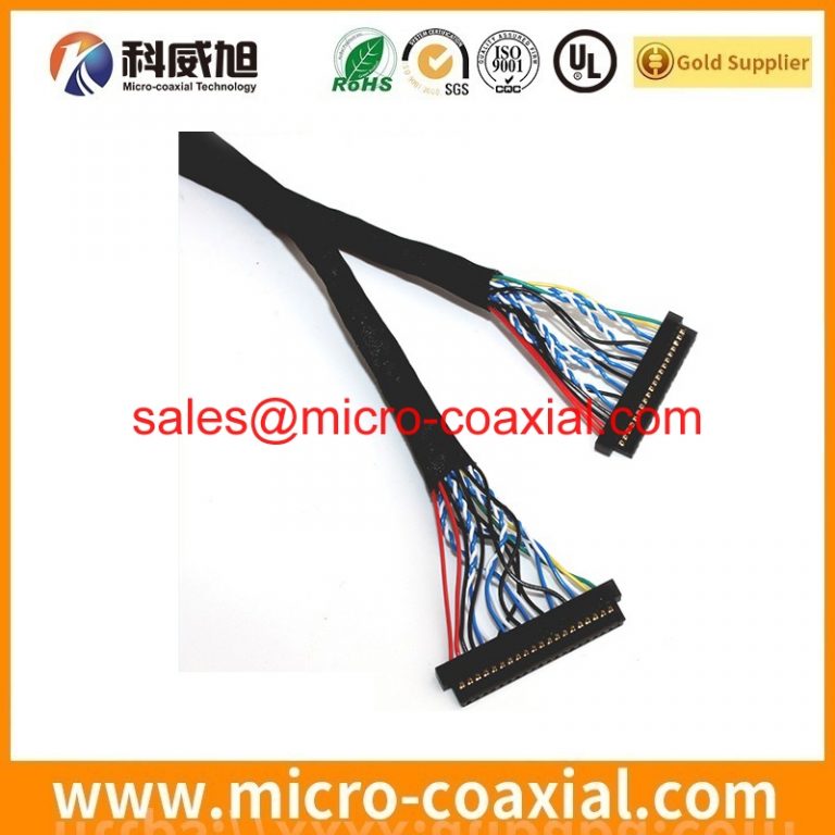 customized FI-W26S Micro Coaxial cable assembly I-PEX 20422-041T LVDS cable eDP cable assembly Supplier